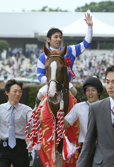 四位騎手とディープスカイ