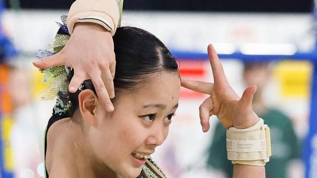 【愛知・名古屋アジア大会】体操女子団体で打倒中国の切り札 勝負強さが光る15歳西山実沙